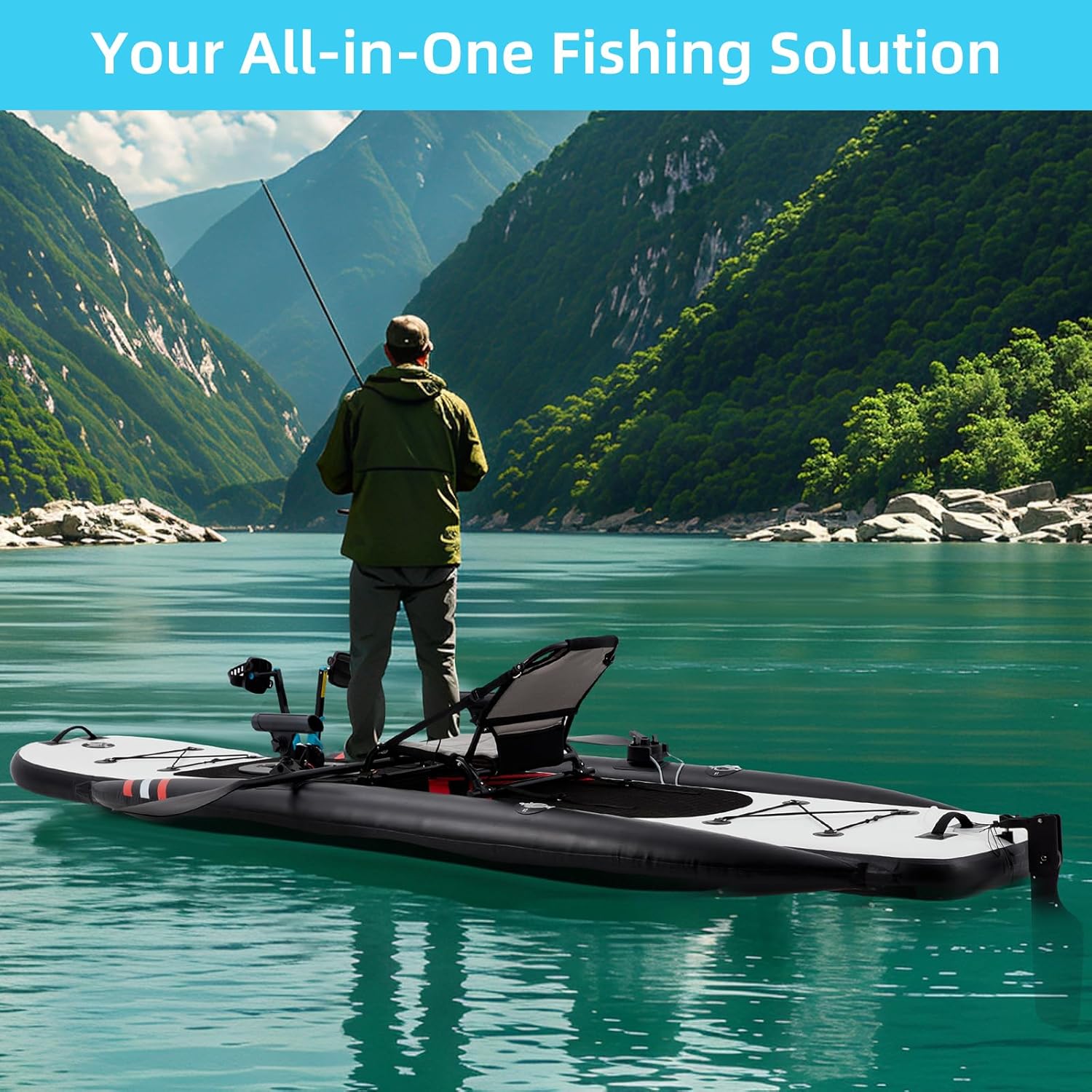 12-stopowy, wysokiej jakości,  – Fishing Kayak Inflatable recenzja i cena