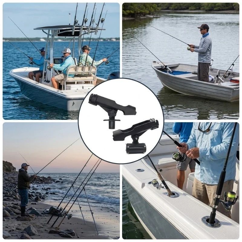 Uniwersalny uchwyt na wędkę z  – Fishing Kayak Rod Holder recenzja i cena