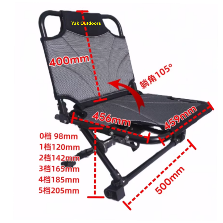 Siedzisko wędkarskie do kajaka – Fishing Kayak Seat recenzja i cena