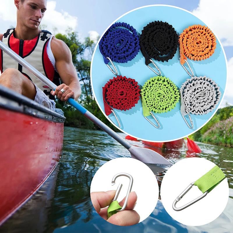 Regulowana elastyczna smycz do – Fishing Kayak Paddle Leash recenzja i cena